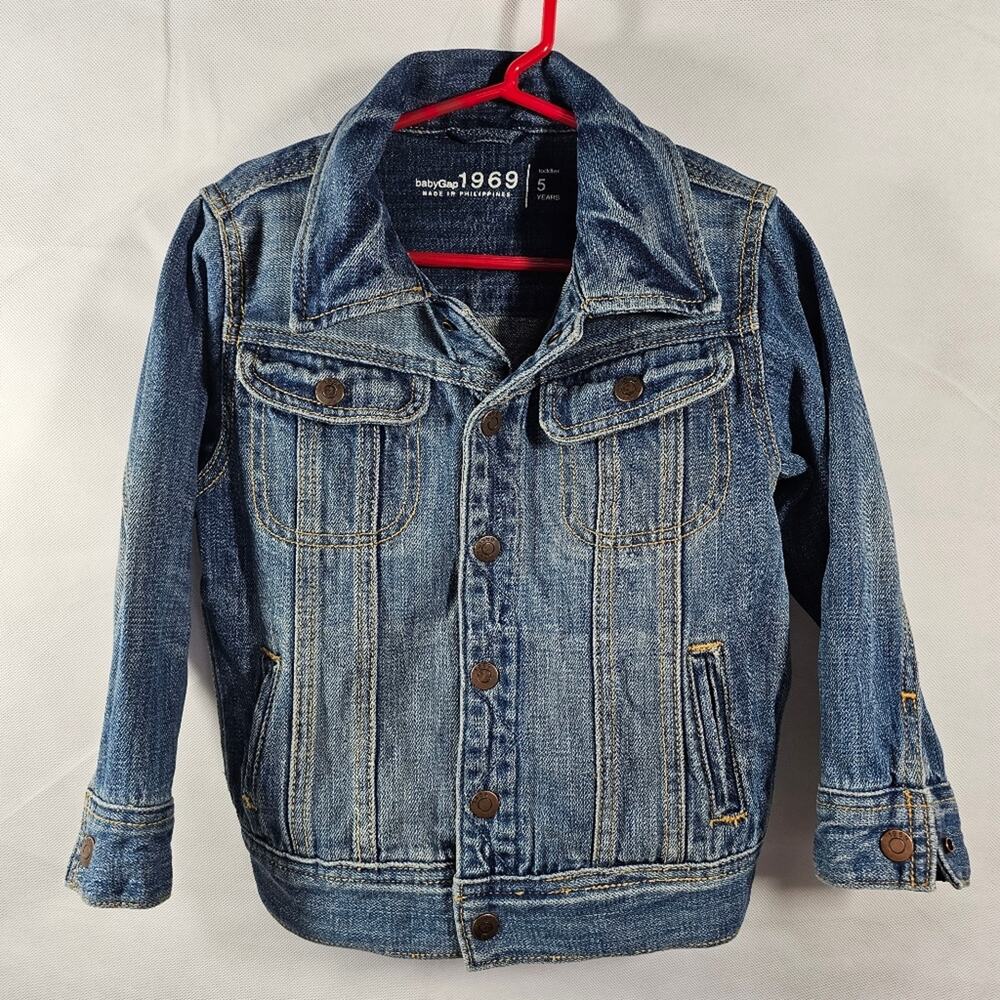 Baby Gap Blue Denim Jacket Toddler 5 Years